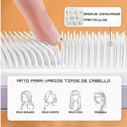 ClickComb™ – Peine Innovador con Sistema de Limpieza 1-Click
