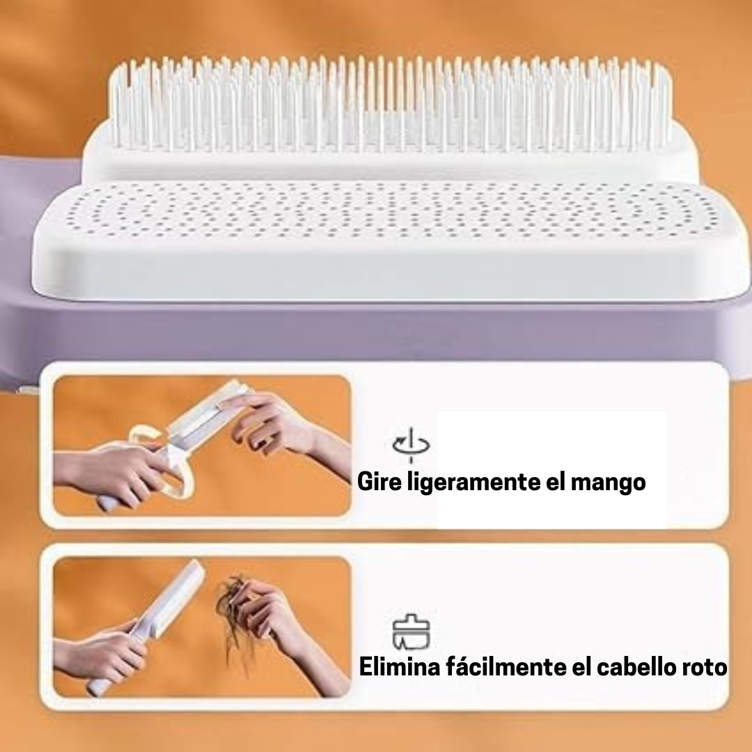 ClickComb™ – Peine Innovador con Sistema de Limpieza 1-Click